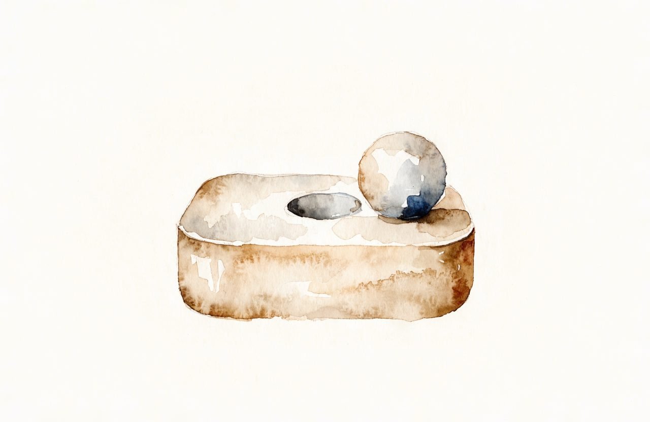 Illustration à l'aquarelle : Pourquoi mon bébé jette tout par terre ? La permanence de l'objet expliquée