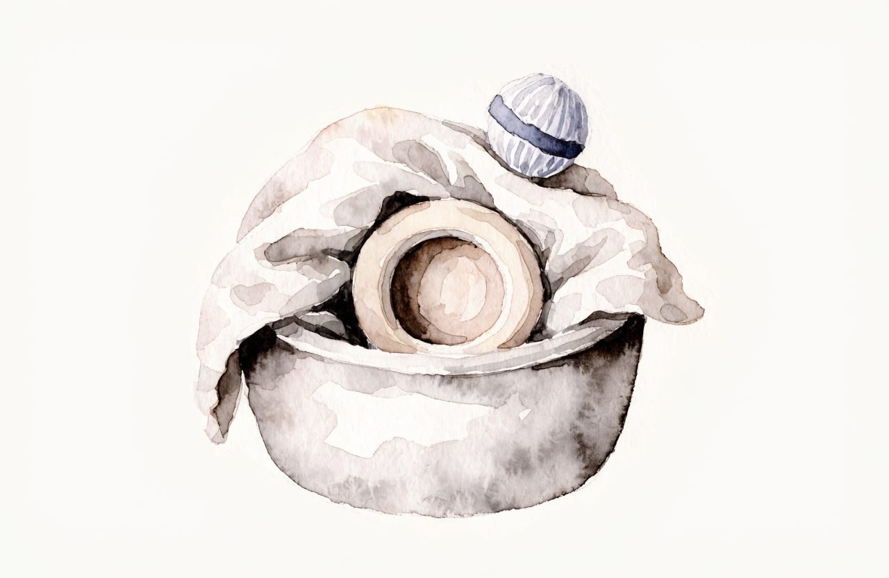Illustration à l'aquarelle : Idées cadeaux de naissance vraiment utiles (et qui serviront des mois)