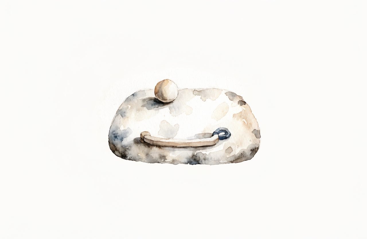 Illustration à l'aquarelle : Motricité libre : laisser bébé bouger, ça change quoi vraiment ?