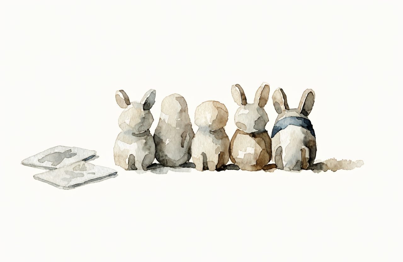 Illustration à l'aquarelle : La soif de langage : accompagner l'explosion du vocabulaire (18 mois-3 ans)